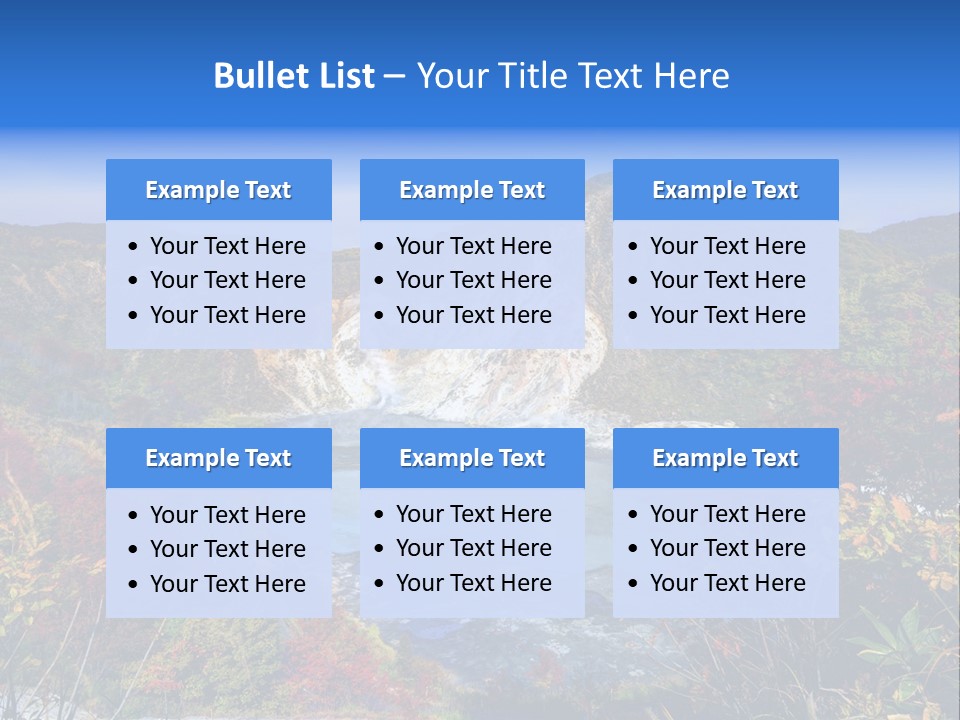 Hell Valley Landmark Rural PowerPoint Template