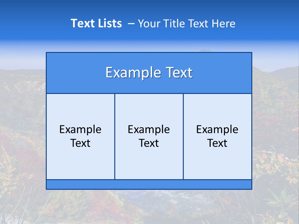 Hell Valley Landmark Rural PowerPoint Template