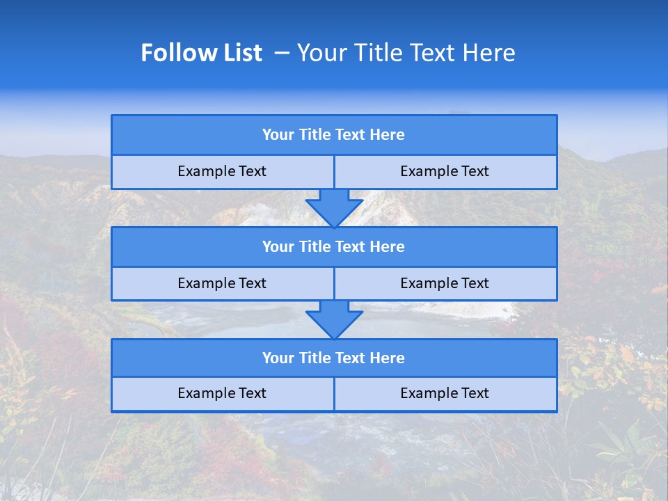 Hell Valley Landmark Rural PowerPoint Template