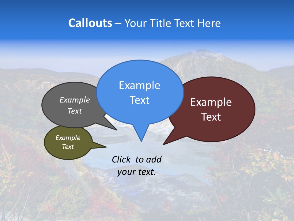 Hell Valley Landmark Rural PowerPoint Template