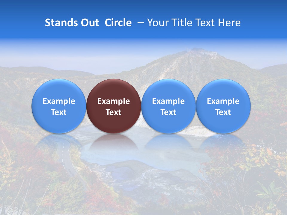 Hell Valley Landmark Rural PowerPoint Template