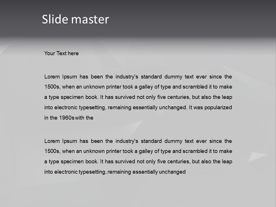 Geometric Cyber Shapes PowerPoint Template