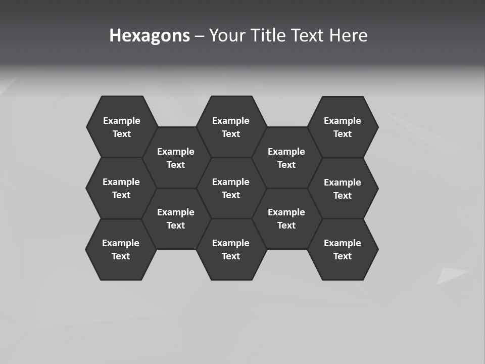 Geometric Cyber Shapes PowerPoint Template