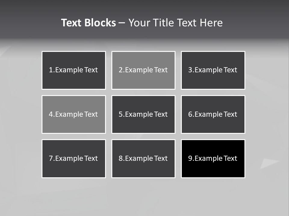 Geometric Cyber Shapes PowerPoint Template