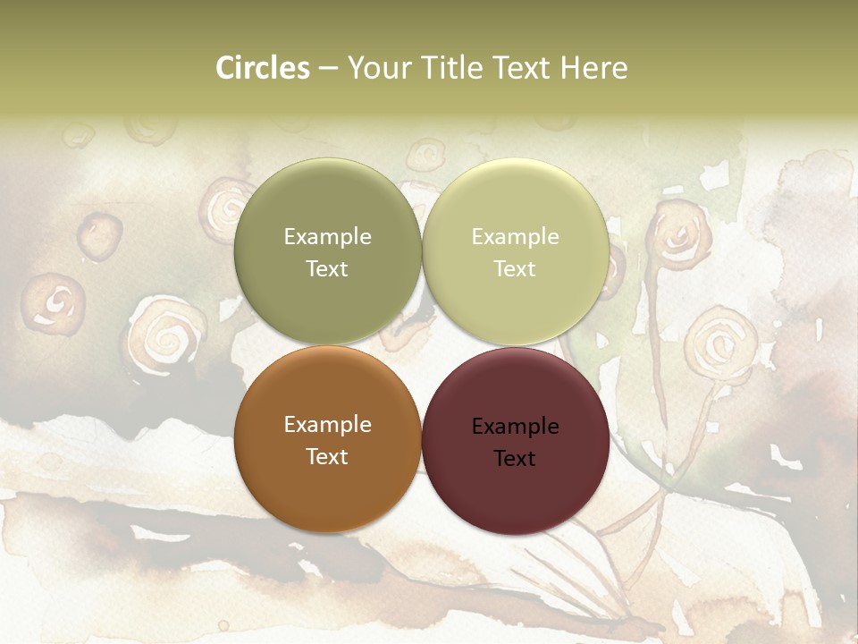 Fiery Portrait Woman PowerPoint Template