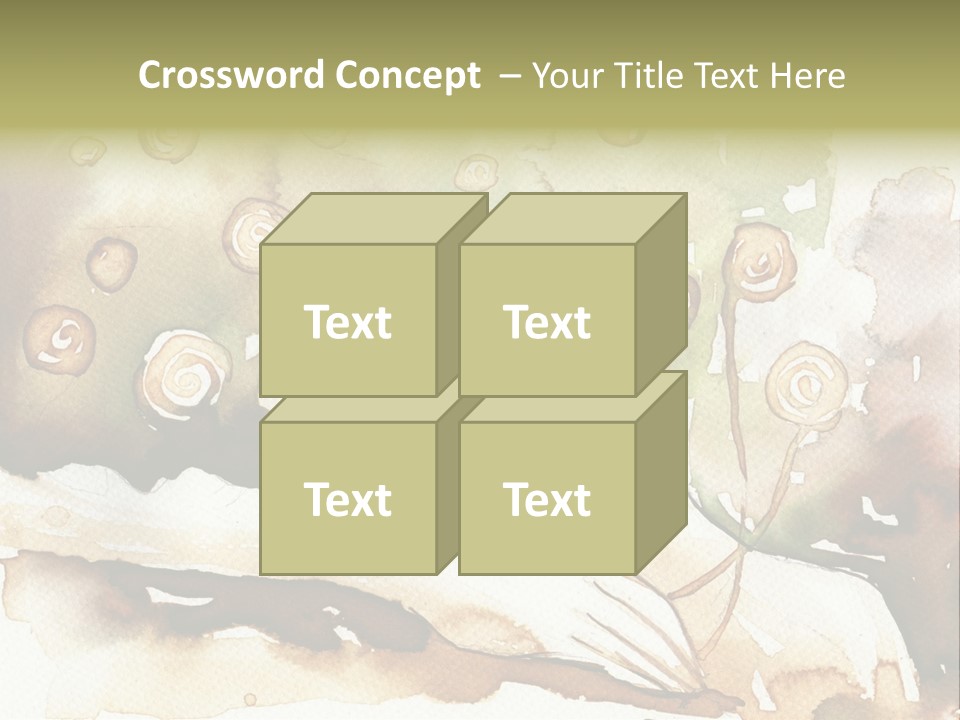 Fiery Portrait Woman PowerPoint Template