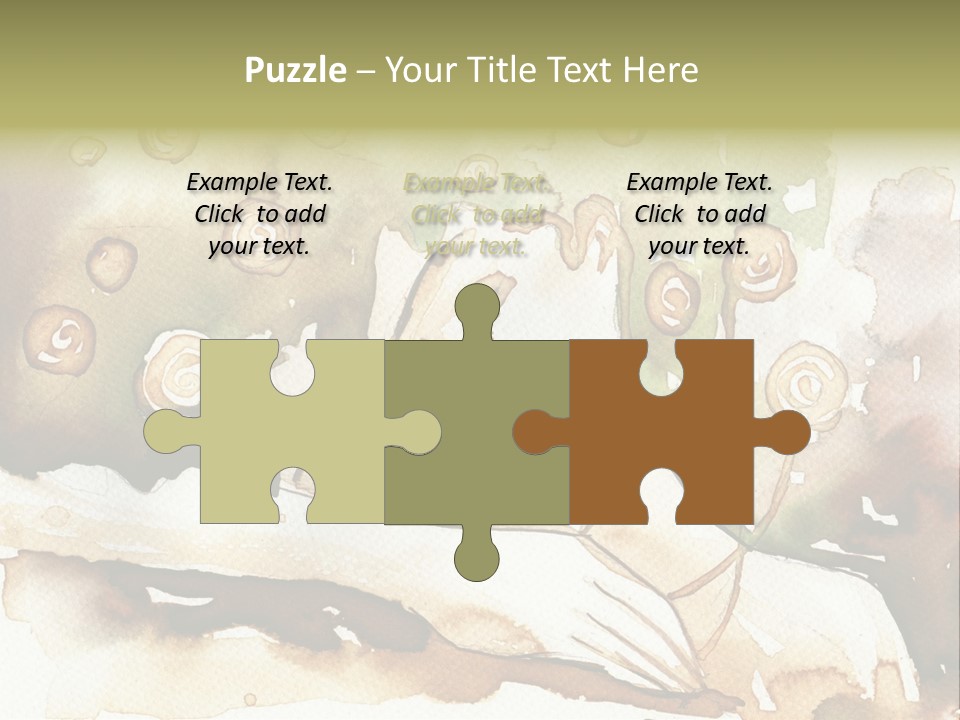 Fiery Portrait Woman PowerPoint Template