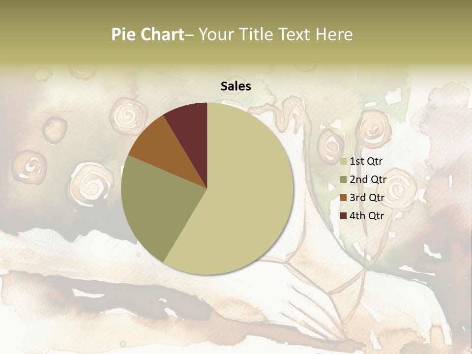 Fiery Portrait Woman PowerPoint Template