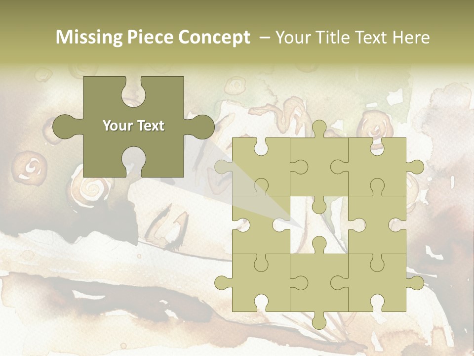 Fiery Portrait Woman PowerPoint Template