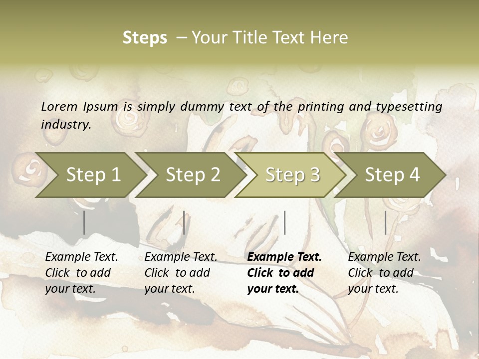 Fiery Portrait Woman PowerPoint Template