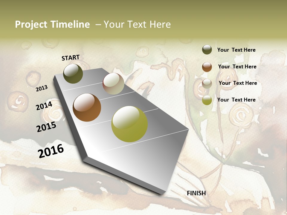 Fiery Portrait Woman PowerPoint Template