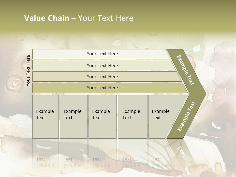 Fiery Portrait Woman PowerPoint Template