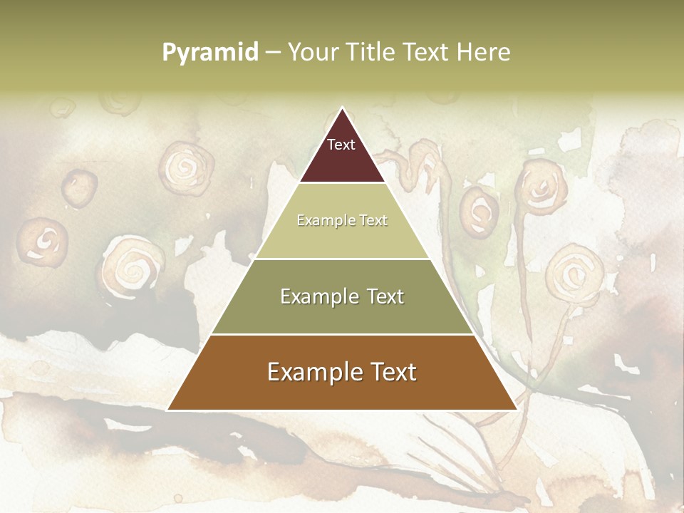 Fiery Portrait Woman PowerPoint Template