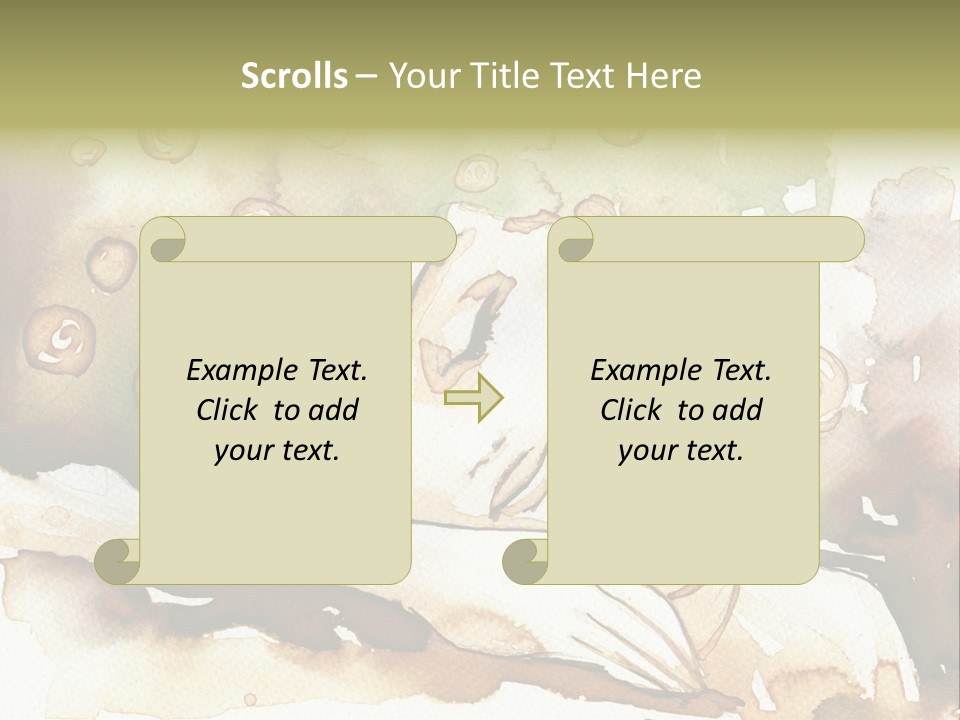 Fiery Portrait Woman PowerPoint Template