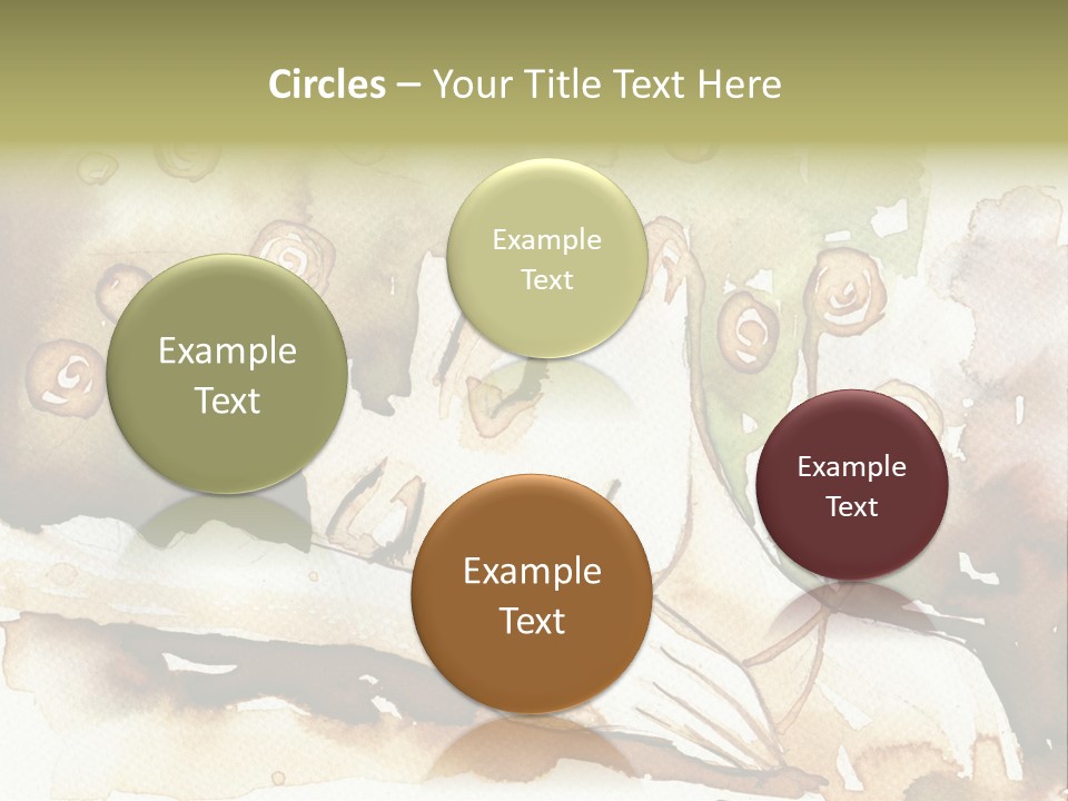 Fiery Portrait Woman PowerPoint Template