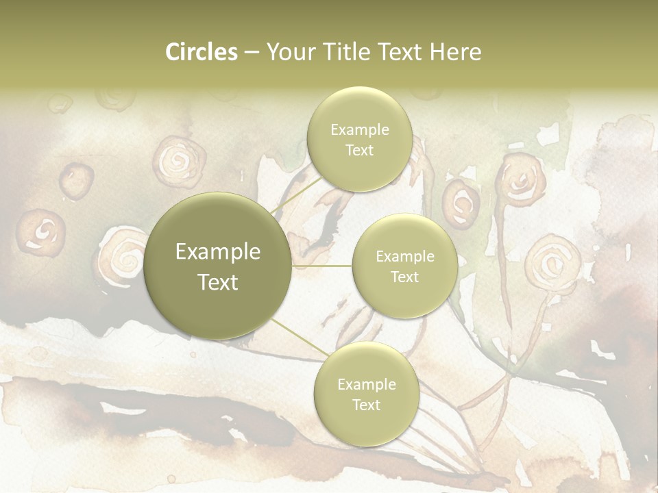 Fiery Portrait Woman PowerPoint Template