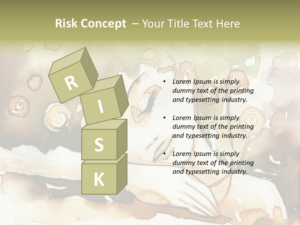 Fiery Portrait Woman PowerPoint Template