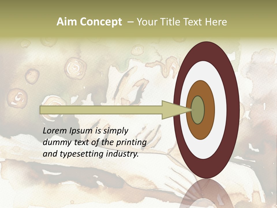 Fiery Portrait Woman PowerPoint Template