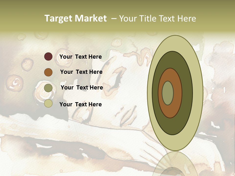 Fiery Portrait Woman PowerPoint Template