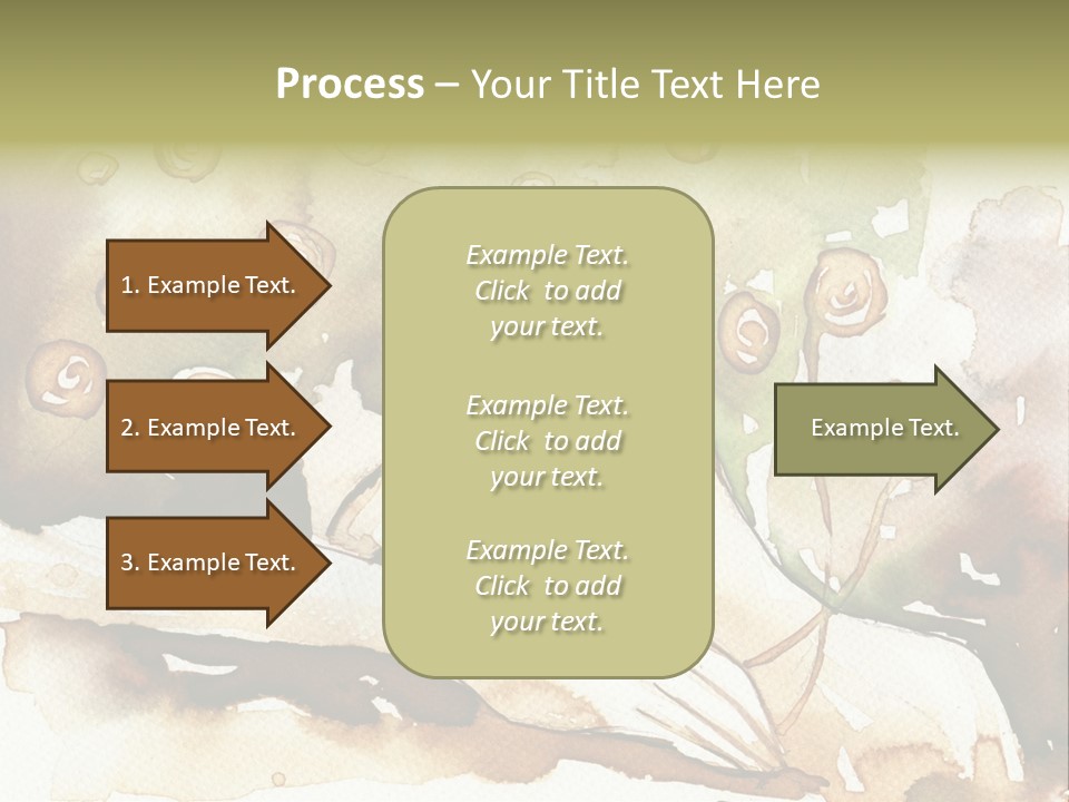 Fiery Portrait Woman PowerPoint Template