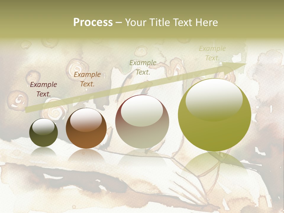 Fiery Portrait Woman PowerPoint Template