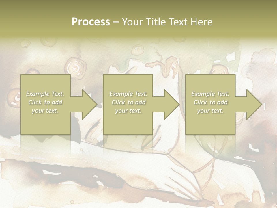 Fiery Portrait Woman PowerPoint Template