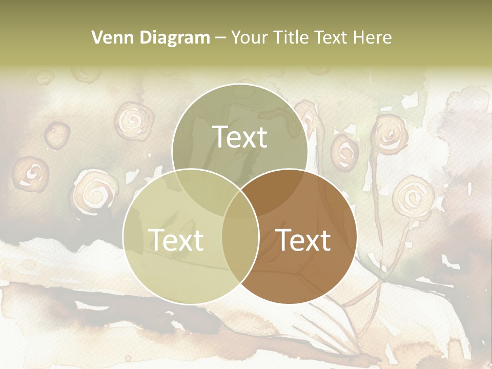 Fiery Portrait Woman PowerPoint Template