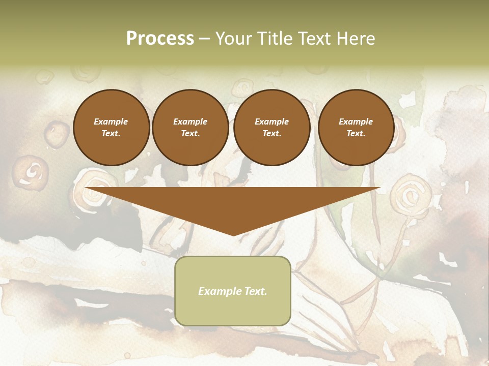 Fiery Portrait Woman PowerPoint Template