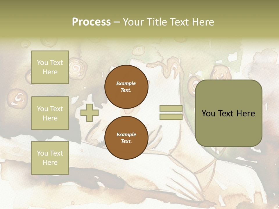Fiery Portrait Woman PowerPoint Template