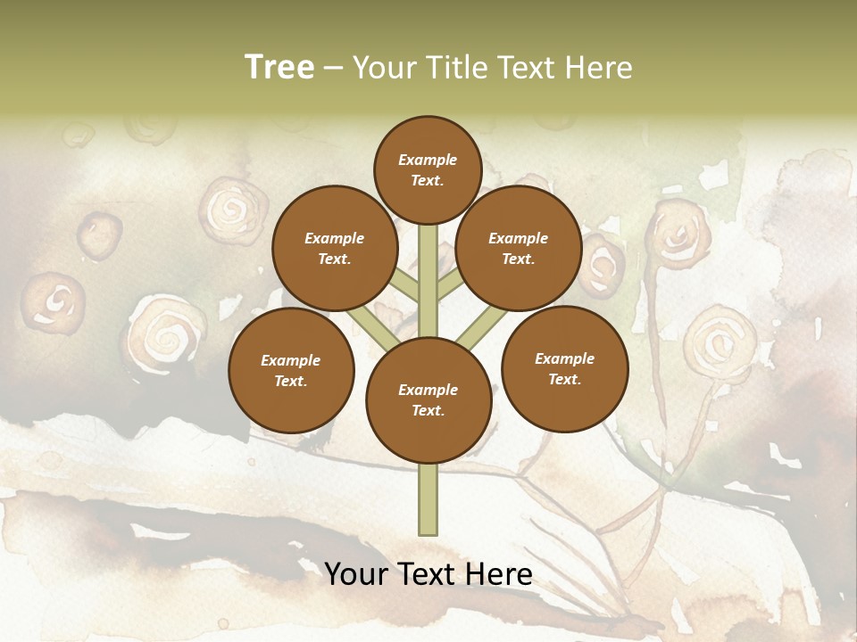 Fiery Portrait Woman PowerPoint Template