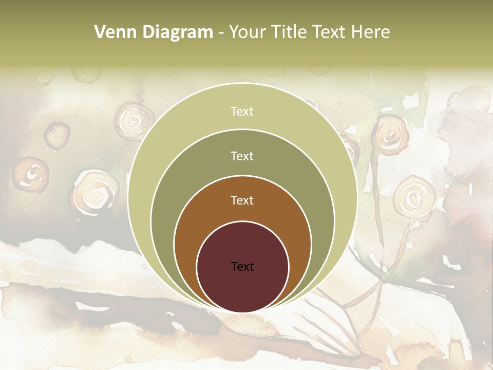 Fiery Portrait Woman PowerPoint Template