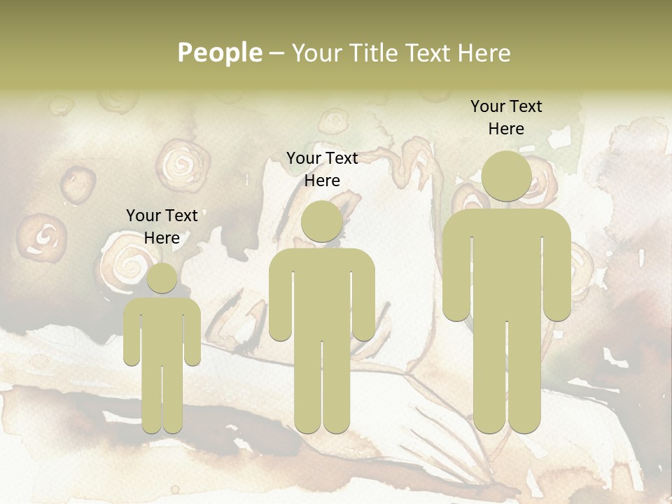 Fiery Portrait Woman PowerPoint Template