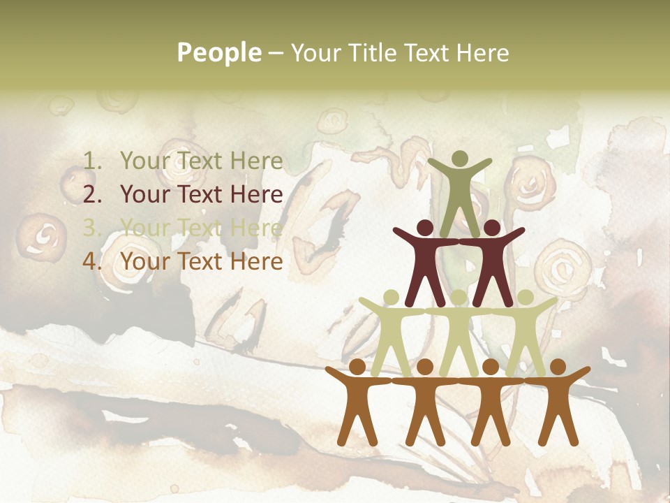 Fiery Portrait Woman PowerPoint Template