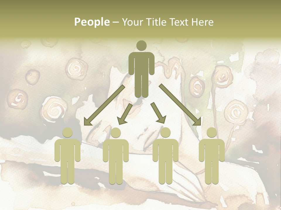 Fiery Portrait Woman PowerPoint Template