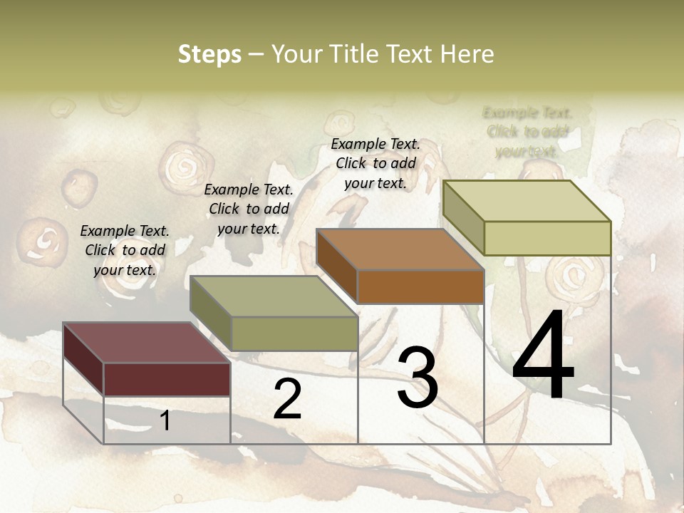 Fiery Portrait Woman PowerPoint Template