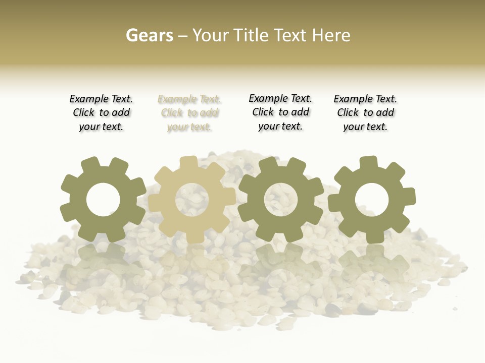 Closeup Bunch Nutrient PowerPoint Template