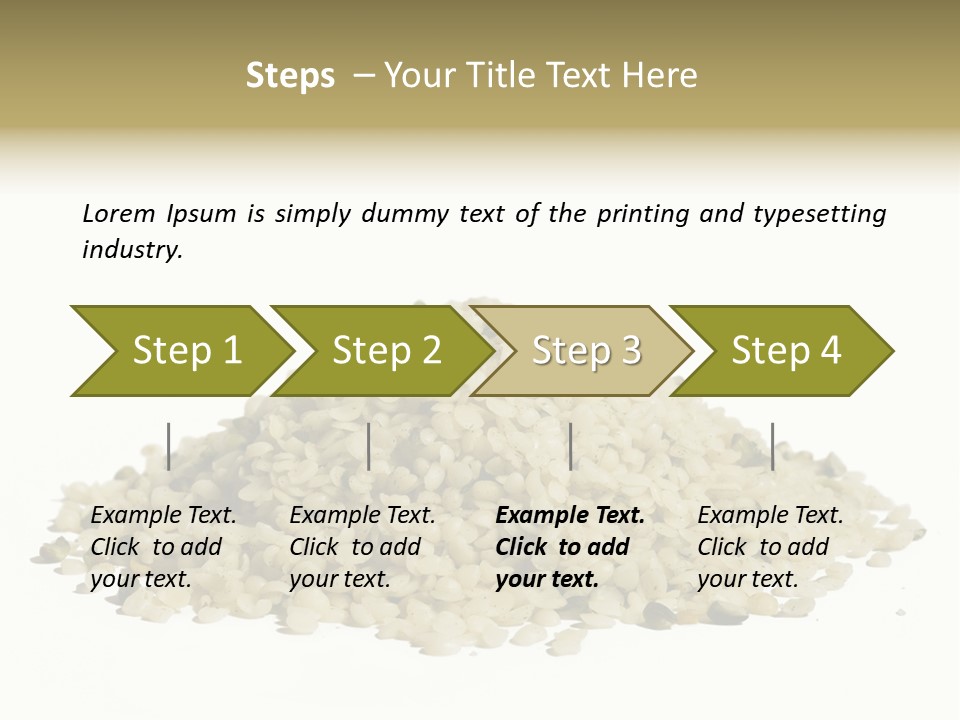 Closeup Bunch Nutrient PowerPoint Template