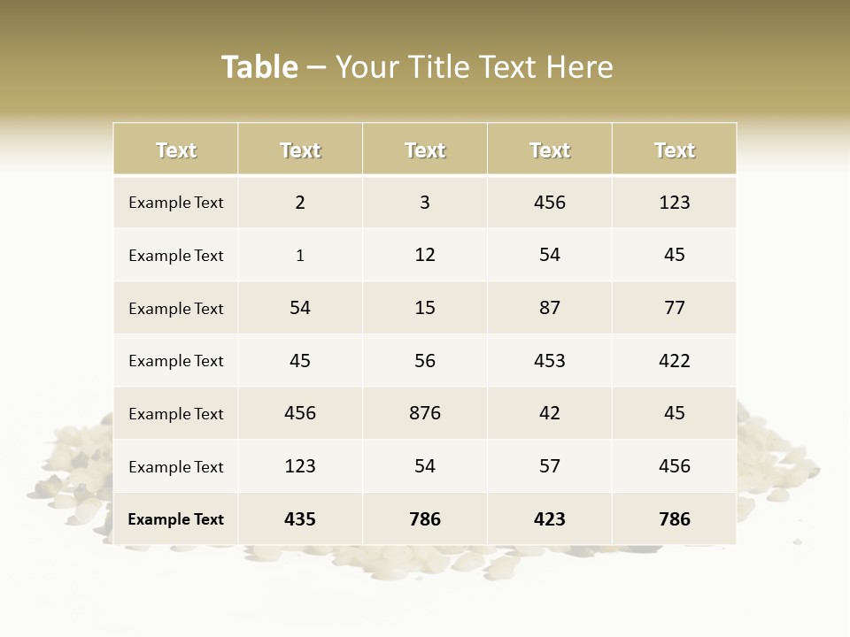 Closeup Bunch Nutrient PowerPoint Template