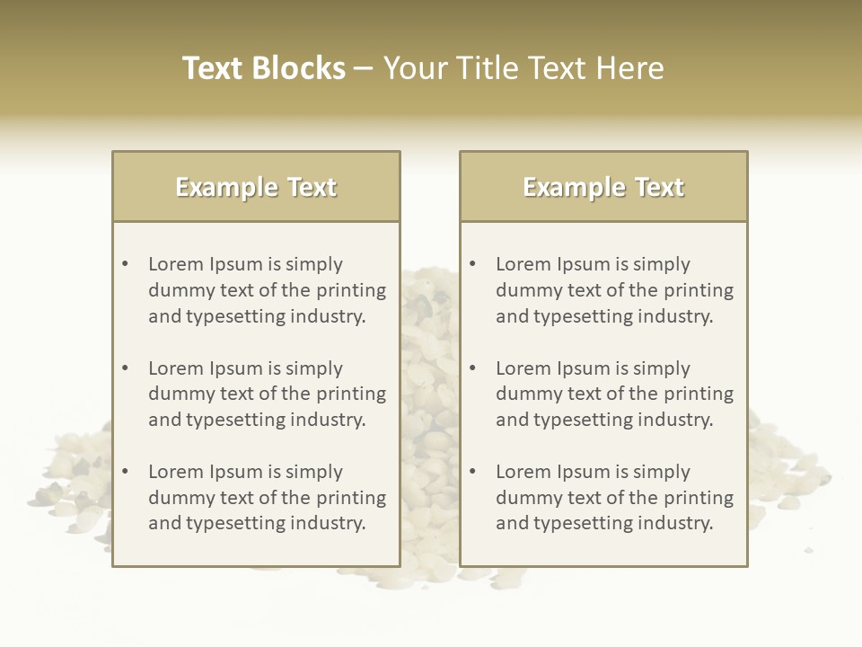 Closeup Bunch Nutrient PowerPoint Template