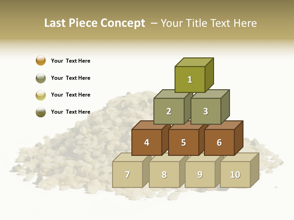Closeup Bunch Nutrient PowerPoint Template