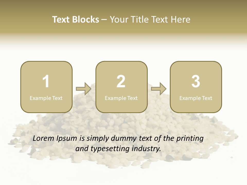Closeup Bunch Nutrient PowerPoint Template