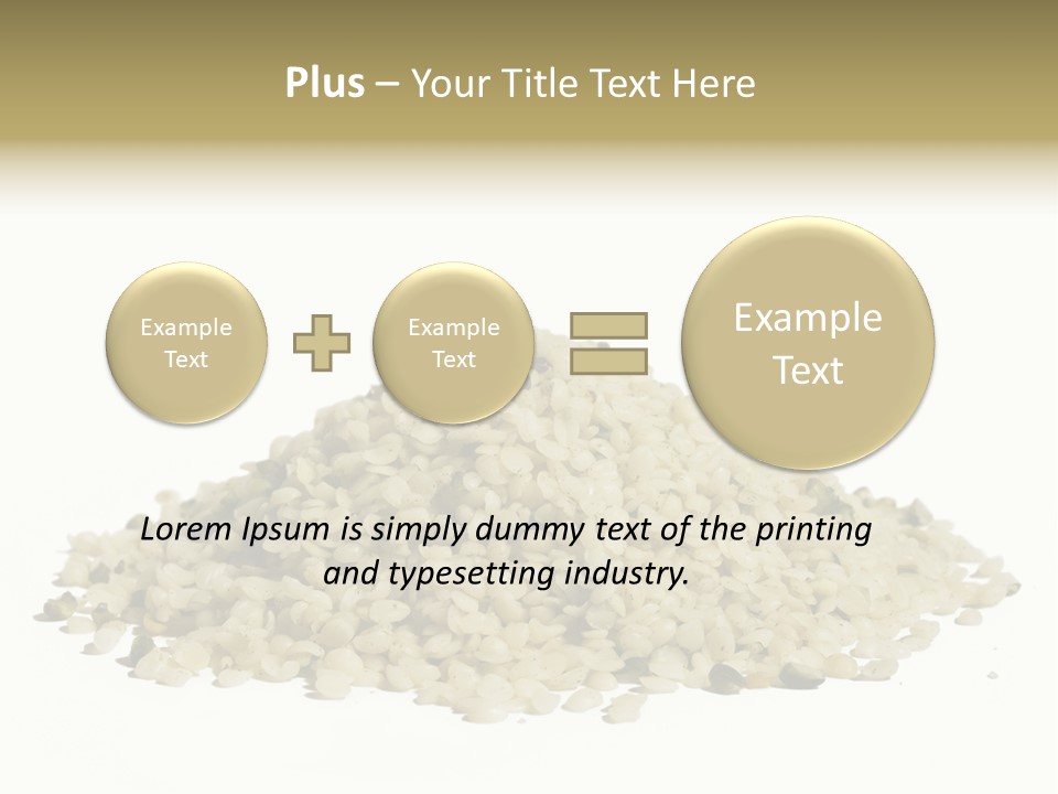 Closeup Bunch Nutrient PowerPoint Template