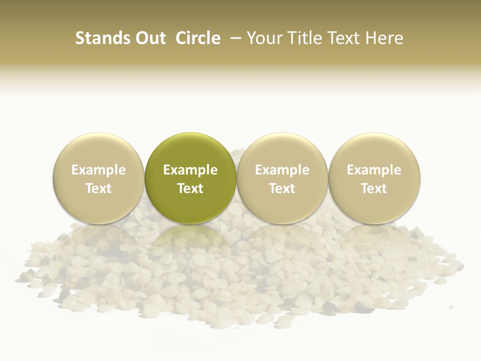 Closeup Bunch Nutrient PowerPoint Template