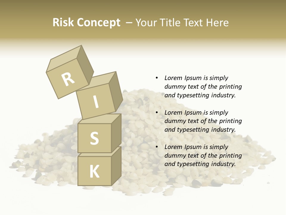 Closeup Bunch Nutrient PowerPoint Template