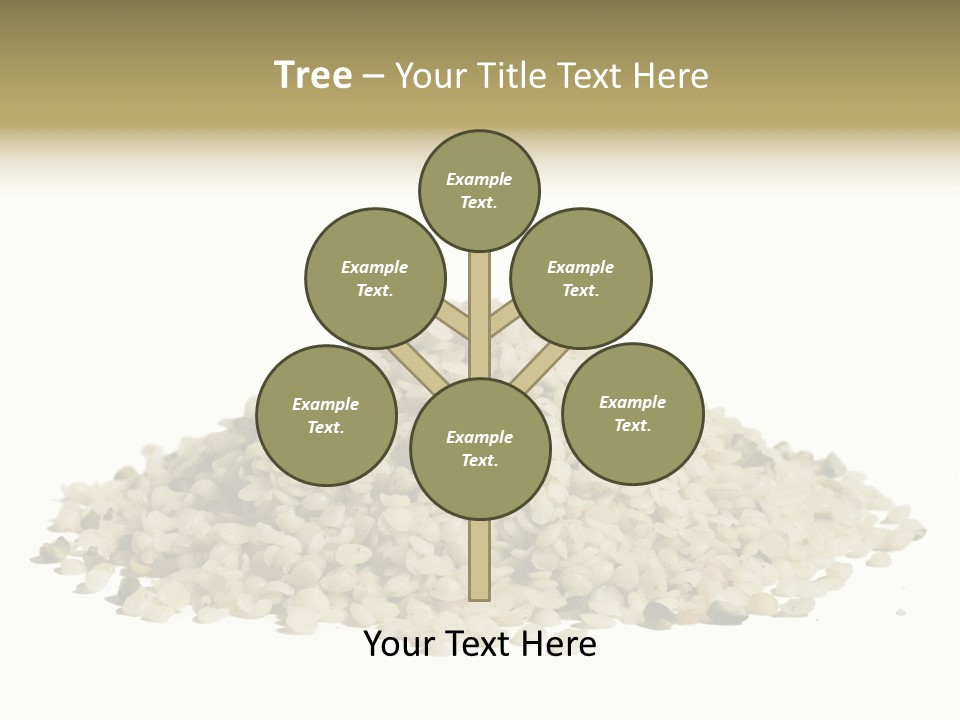 Closeup Bunch Nutrient PowerPoint Template
