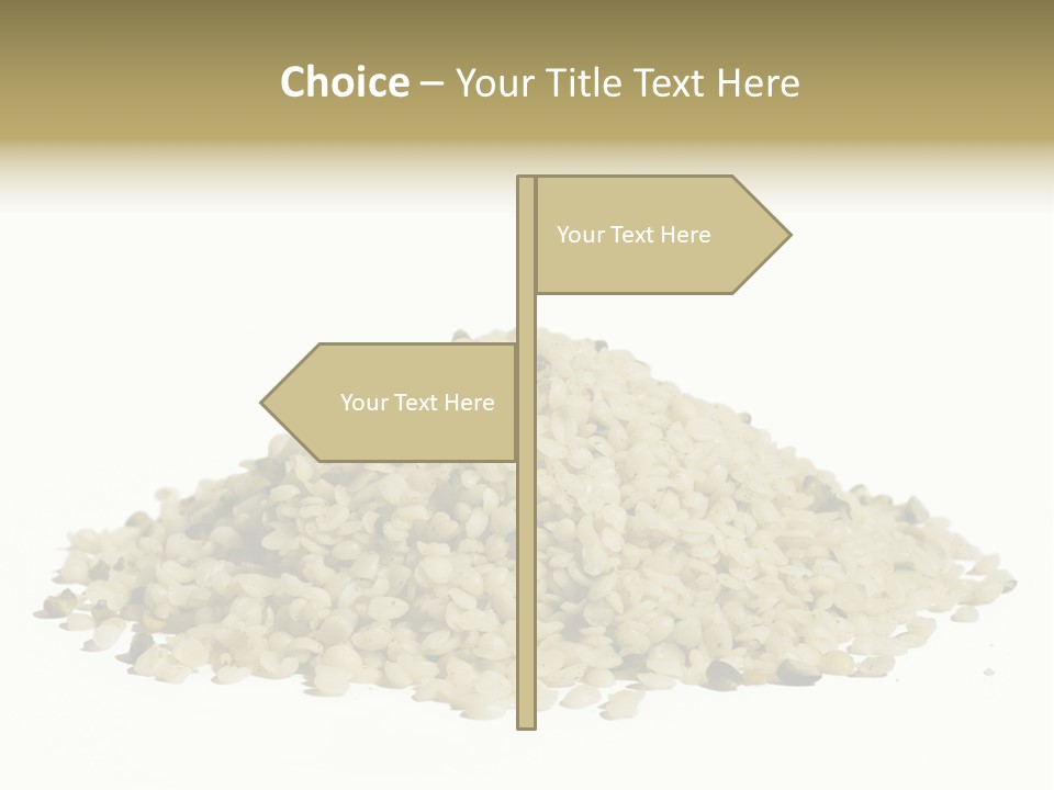 Closeup Bunch Nutrient PowerPoint Template