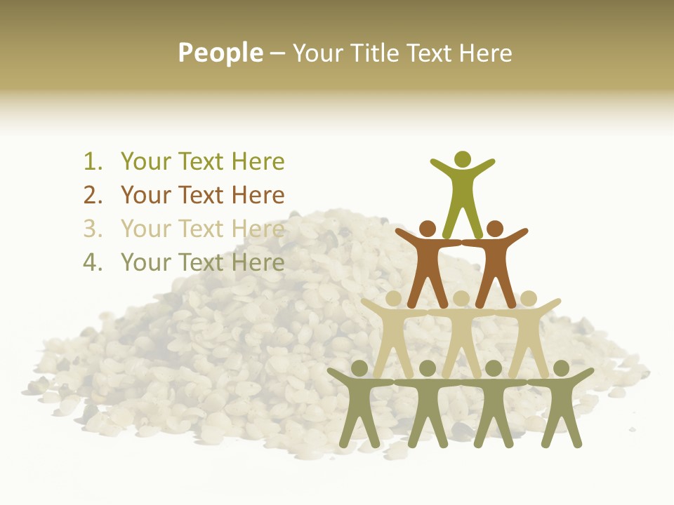 Closeup Bunch Nutrient PowerPoint Template