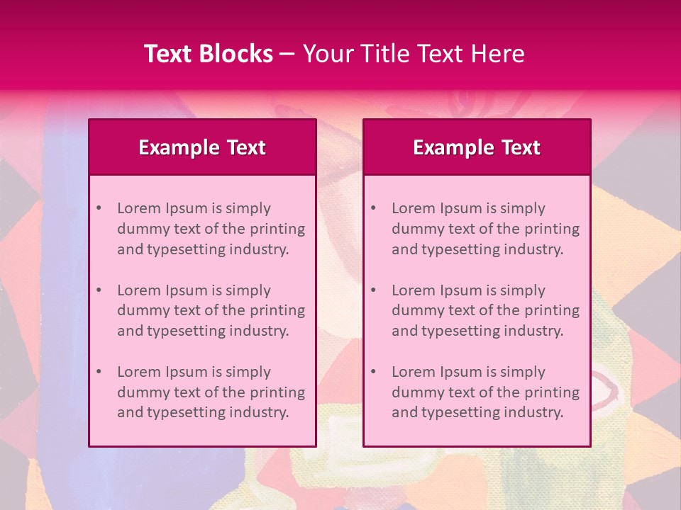 Sadness Pain Grief PowerPoint Template