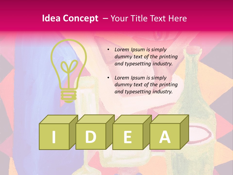 Sadness Pain Grief PowerPoint Template