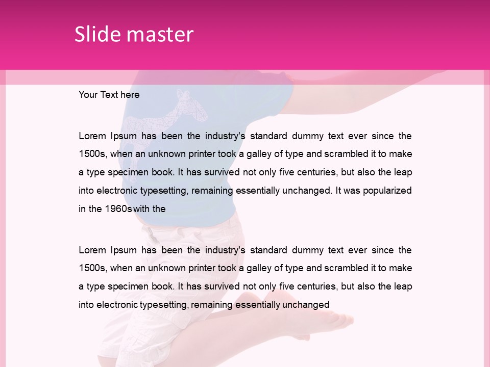 Background Playful Joy PowerPoint Template